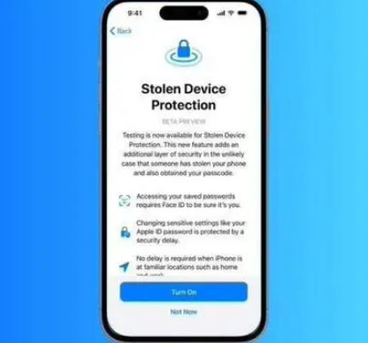 临城镇苹果授权维修店分享被盗设备保护功能开启方法