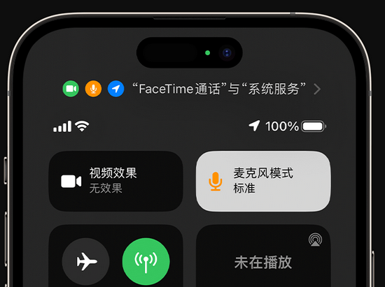 临城镇苹果授权维修网点分享iPhone在通话时让你的声音更清晰 